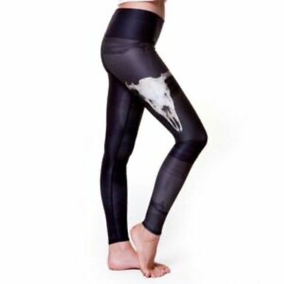 teeki Pants - SOLD Teeki Deer Medicine Hot Yoga Tights Pants